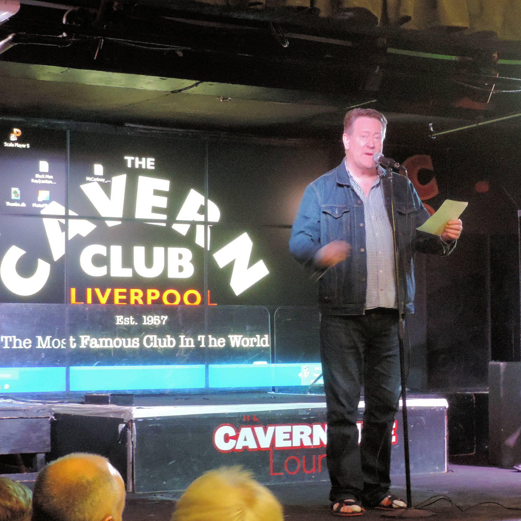 Phil Hayes at the Cavern 26th June 2016